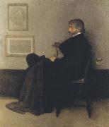 Sir William Orpen Portrait of Thomas Carlyle painting